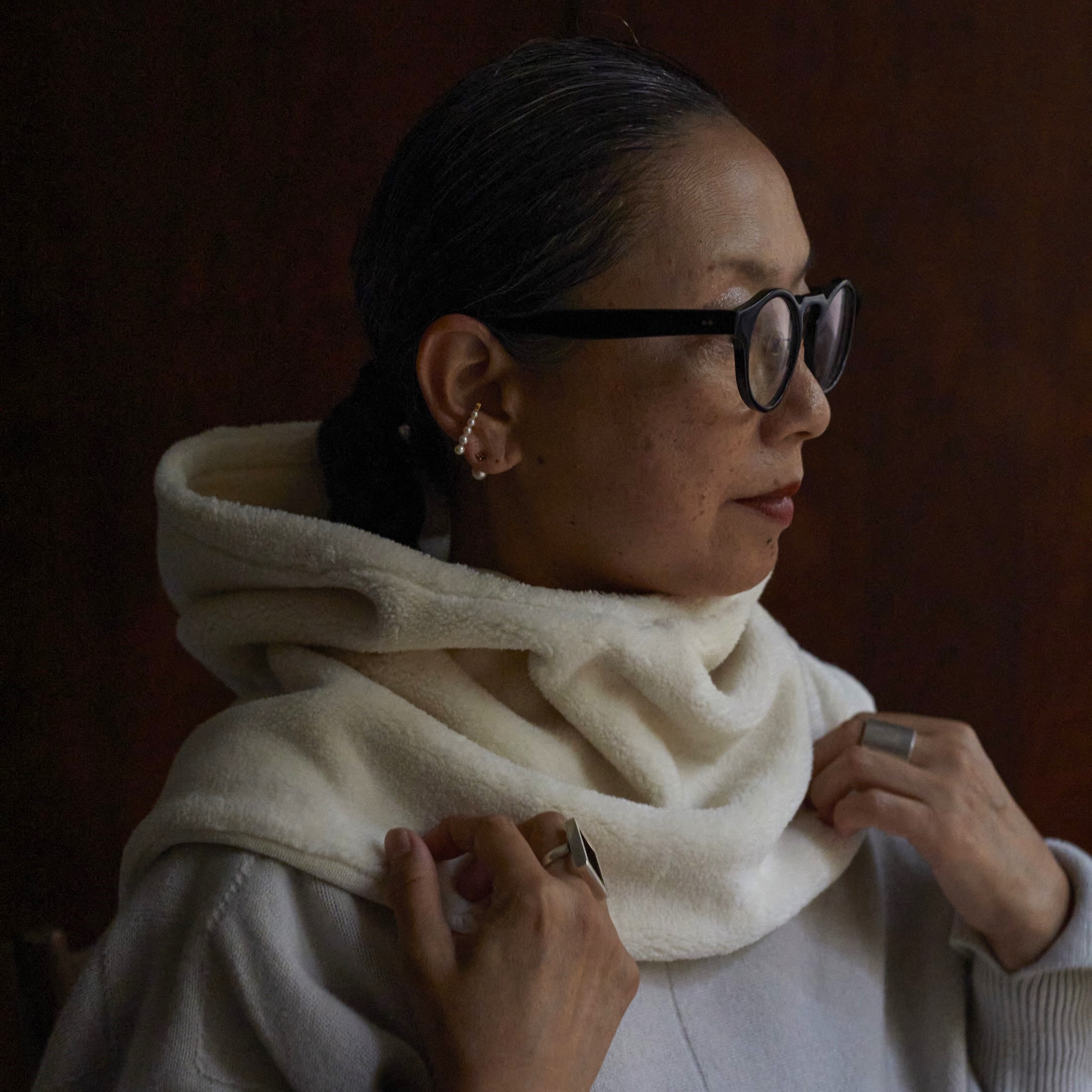 コットンファーバラクラバ | GOODS | ko by keiko.okamoto | 公式